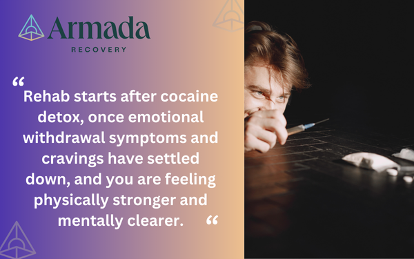Cocaine rehab Quote